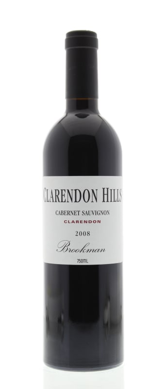 Clarendon Hills Brookman Cabernet Sauvignon 2008 Front Bottle Shot