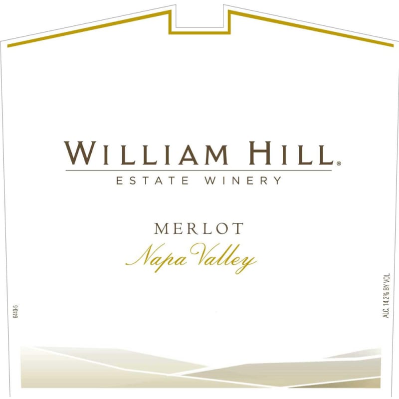 William Hill Napa Valley Merlot 2010 Front Label