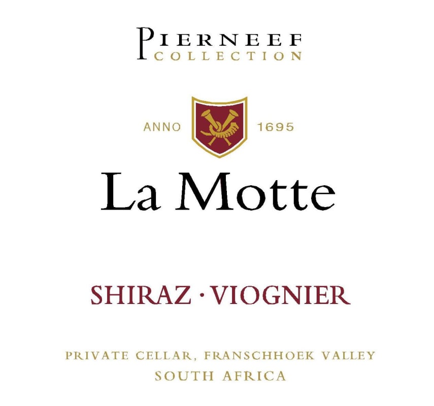 La Motte Pierneef Collection Syrah - Viognier 2010 Front Label