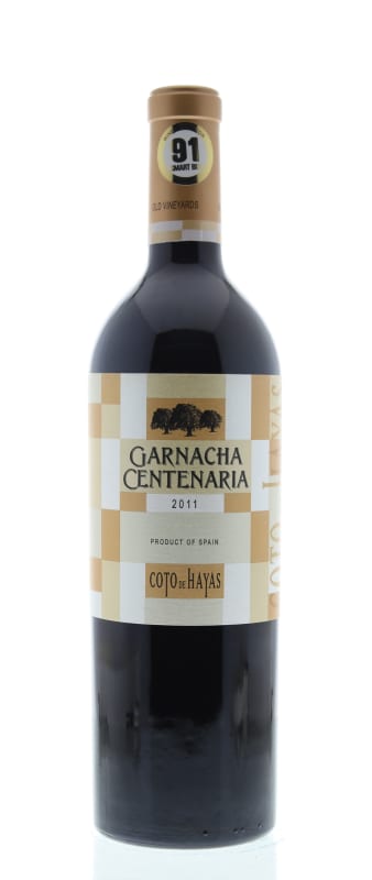 Bodegas Aragonesas Coto de Hayas Garnacha Centenaria 2011 Front Bottle Shot