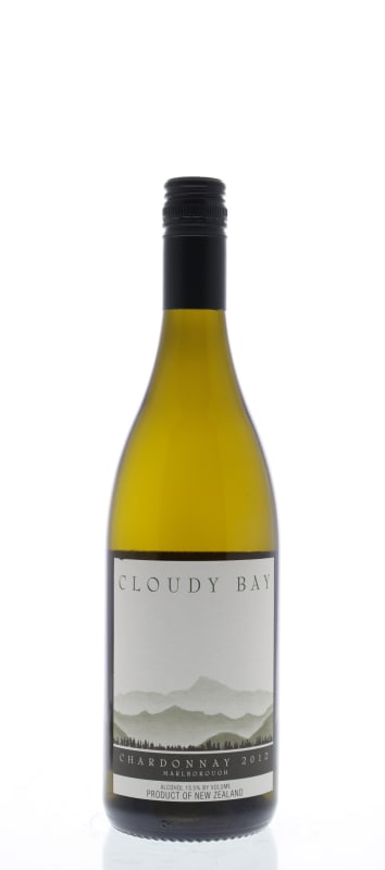 Cloudy Bay Chardonnay 2012 Front Bottle Shot