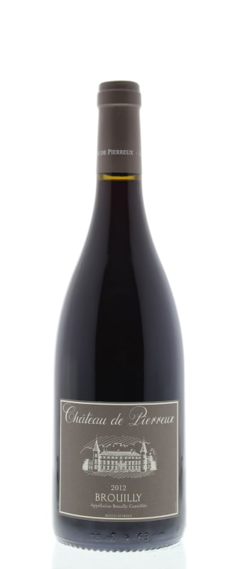 Chateau de Pierreux Brouilly 2012 Front Bottle Shot