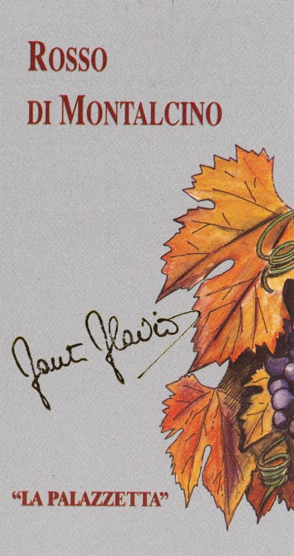 La Palazzetta La Palazzetta Rosso di Montalcino 2009 Front Label