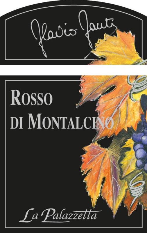 La Palazzetta La Palazzetta Rosso di Montalcino 2012 Front Label