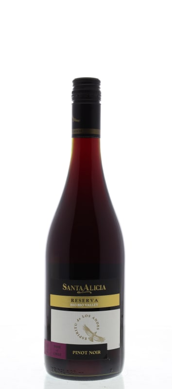 Santa Alicia Reserva Pinot Noir 2012 Front Bottle Shot