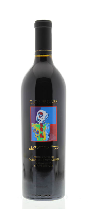 Clos Pegase Hommage Cabernet Sauvignon 2007 Front Bottle Shot