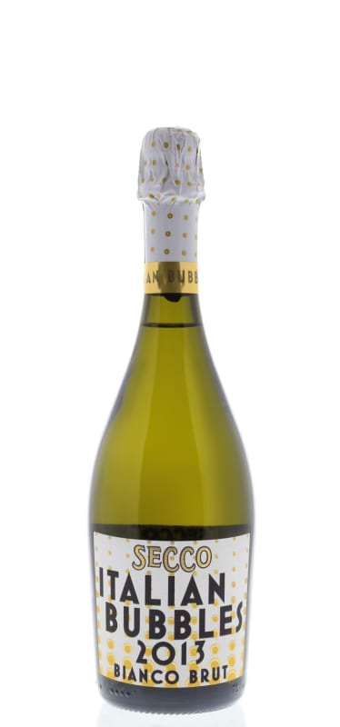 Secco Italian Bubbles by Charles Smith Bianco Brut 2013 Front Bottle Shot