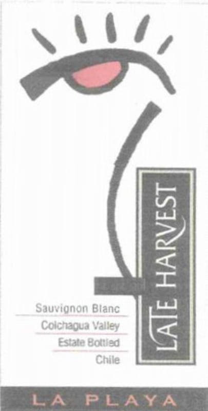 La Playa Late Harvest Sauvignon Blanc (375ML half-bottle) 2011 Front Label
