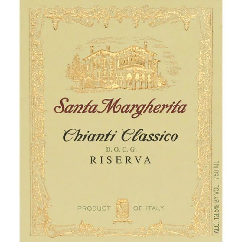 Santa Margherita Chianti Classico Riserva (375ML half-bottle) 2009 Front Label