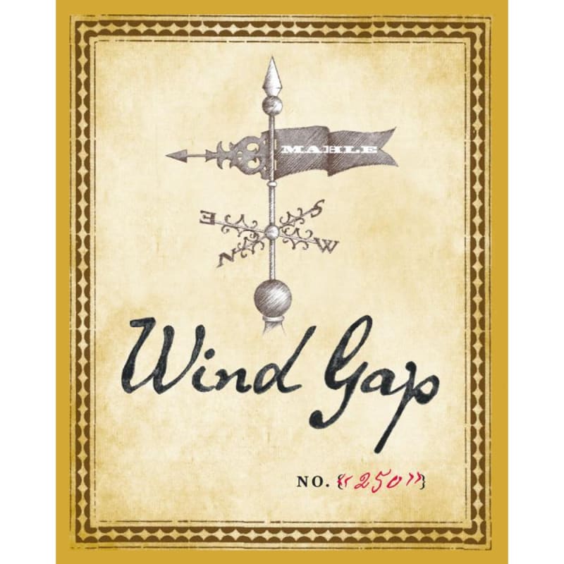 Wind Gap Nellessen Vineyard Syrah 2012 Front Label
