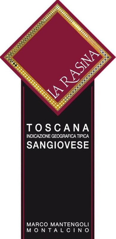 La Rasina Toscana Sangiovese 2014 Front Label