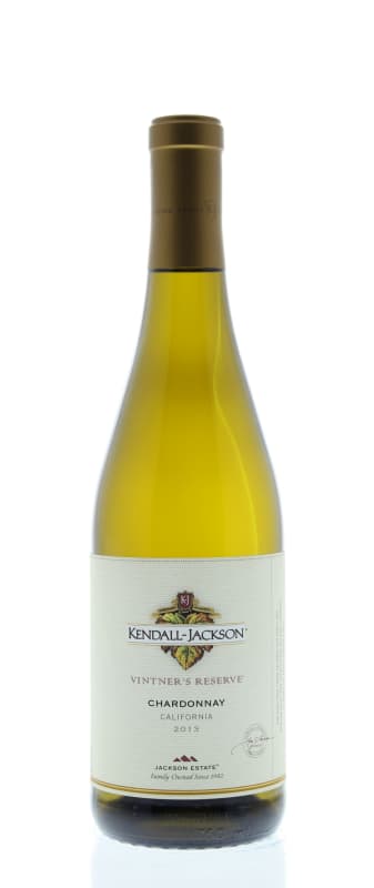 Kendall-Jackson Vintner's Reserve Chardonnay 2013 Front Bottle Shot