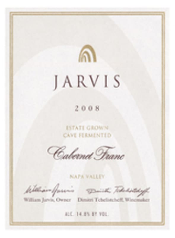 Jarvis Cabernet Franc 2008 Front Label