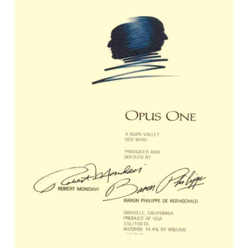 Opus One (3 Liter Bottle) 2008 Front Label