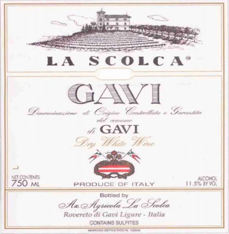 La Scolca Gavi di Gavi 2011 Front Label