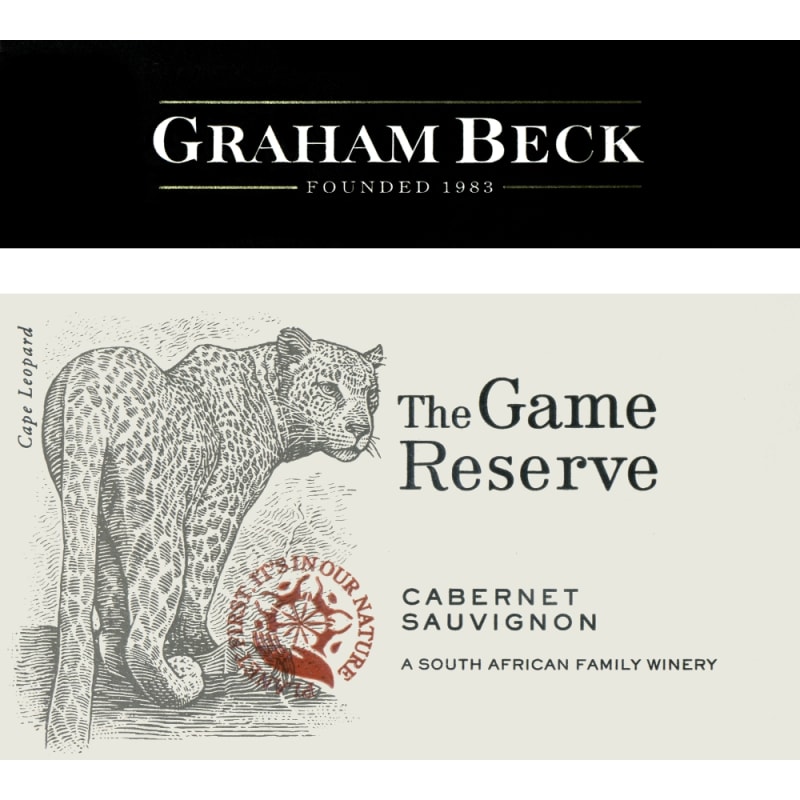 Rooiberg Winery The Game Reserve Cabernet Sauvignon 2012 Front Label