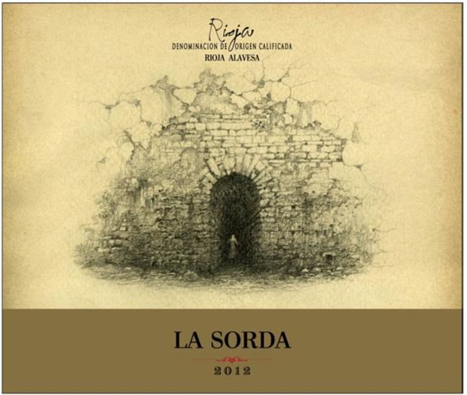 La Sorda GMT Rioja 2012 Front Label