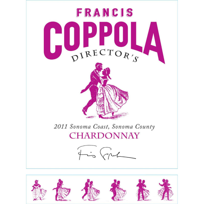 Francis Ford Coppola Director's Chardonnay 2011 Front Label
