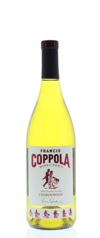Francis Ford Coppola Director's Chardonnay 2012 Front Bottle Shot