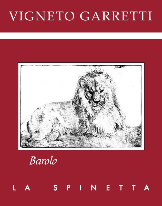 La Spinetta Barolo Vigneto Garretti 2008 Front Label