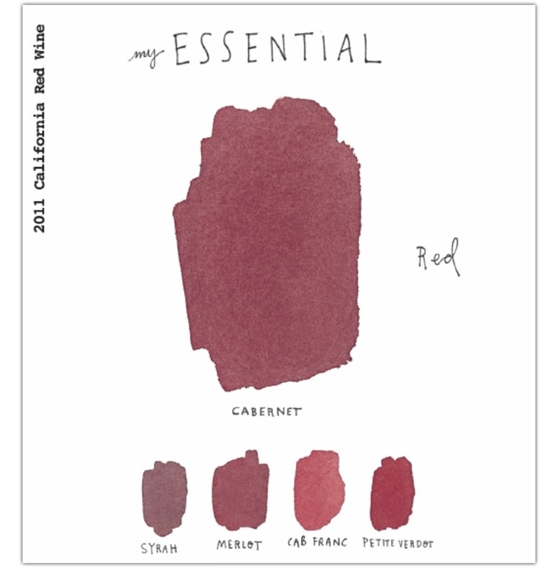 Richard Betts Wines My Essential Red Blend 2011 Front Label