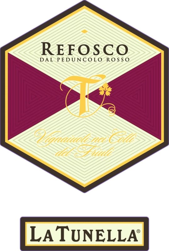 Tunella Selenze Refosco dal Peduncolo Rosso 2013 Front Label