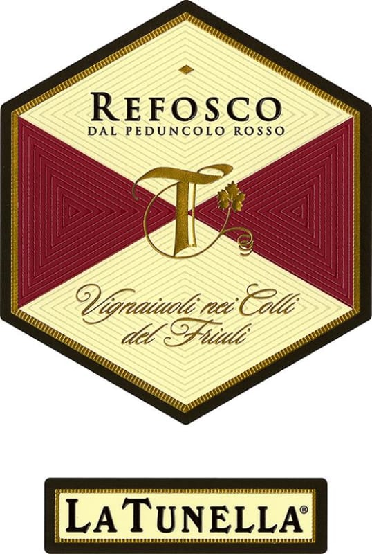 Tunella Selenze Refosco dal Peduncolo Rosso 2012 Front Label