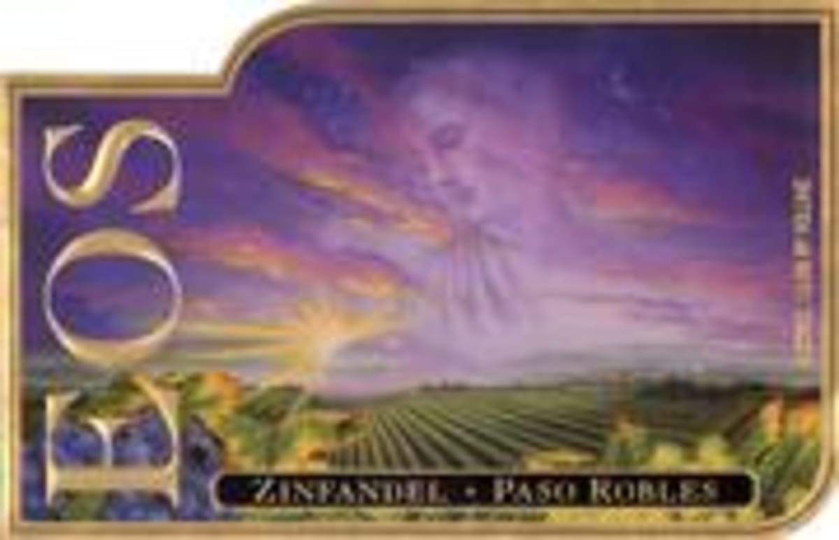 EOS Zinfandel 1996 Front Label