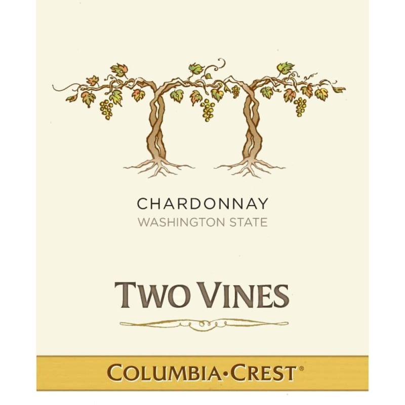 Two Vines Chardonnay 2011 Front Label
