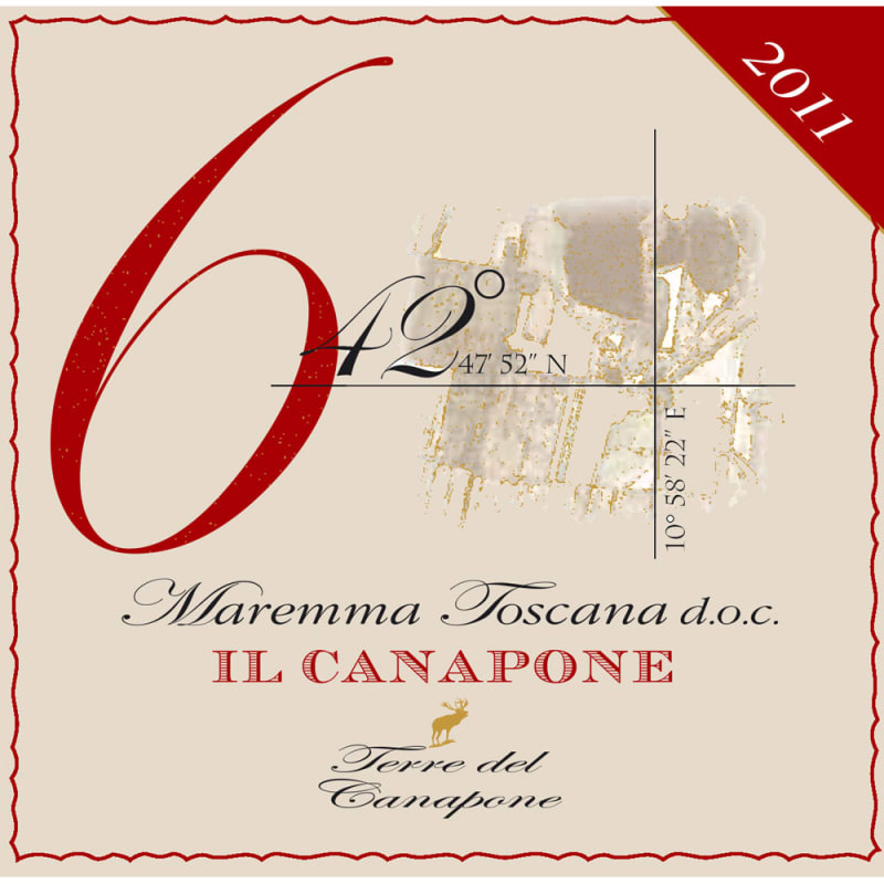 Tenuta La Badiola 642 Maremma Toscana Rosso 2011 Front Label