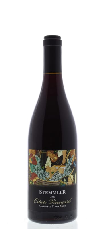 Robert Stemmler Estate Vineyard Pinot Noir 2012 Front Bottle Shot