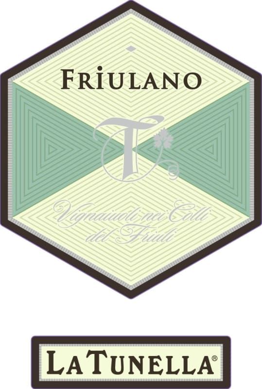 Tunella Friulano 2012 Front Label