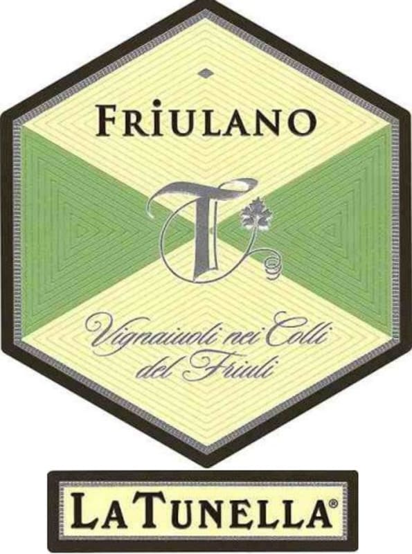Tunella Friulano 2015 Front Label