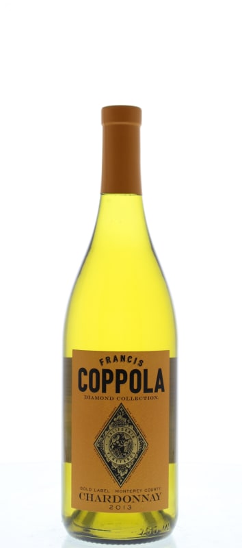 Francis Ford Coppola Diamond Collection Monterey Chardonnay 2013 Front Bottle Shot