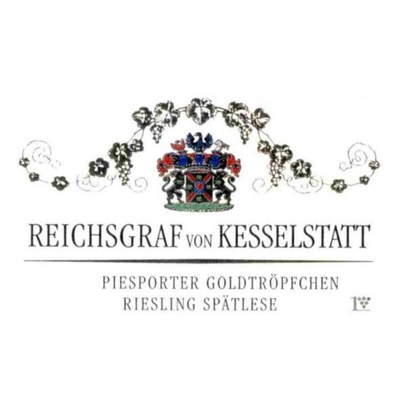 Von Kesselstatt Piesporter Goldtropfchen Spatlese 2012 Front Label