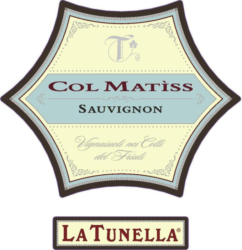 Tunella Col Matiss Sauvignon 2012 Front Label