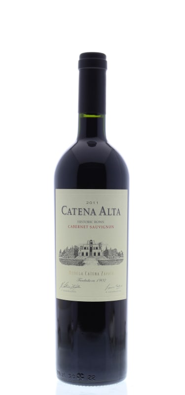 Catena Alta Cabernet Sauvignon 2011 Front Bottle Shot