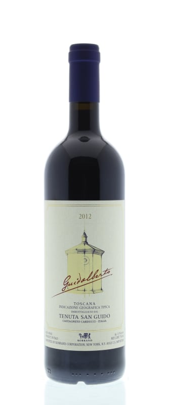 Tenuta San Guido Guidalberto 2012 Front Bottle Shot