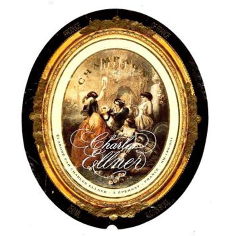 Charles Ellner Champagne Brut Seduction 1996 Front Label