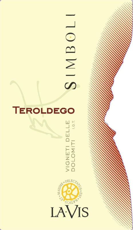 La Vis Vigneti delle Dolomiti Simboli Teroldego 2013 Front Label