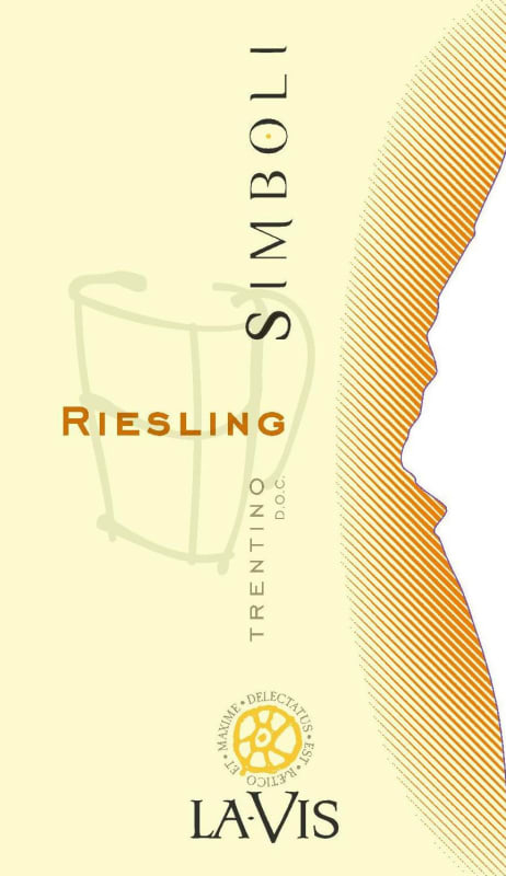 La Vis Trentino Simboli Riesling 2015 Front Label