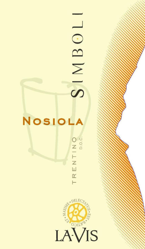 La Vis Trentino Simboli Nosiola 2013 Front Label