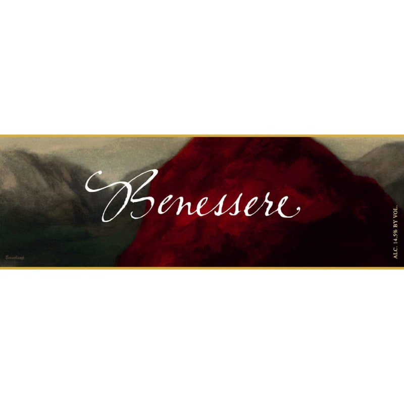 Benessere Sorridente Napa Valley Red Blend 2009 Front Label