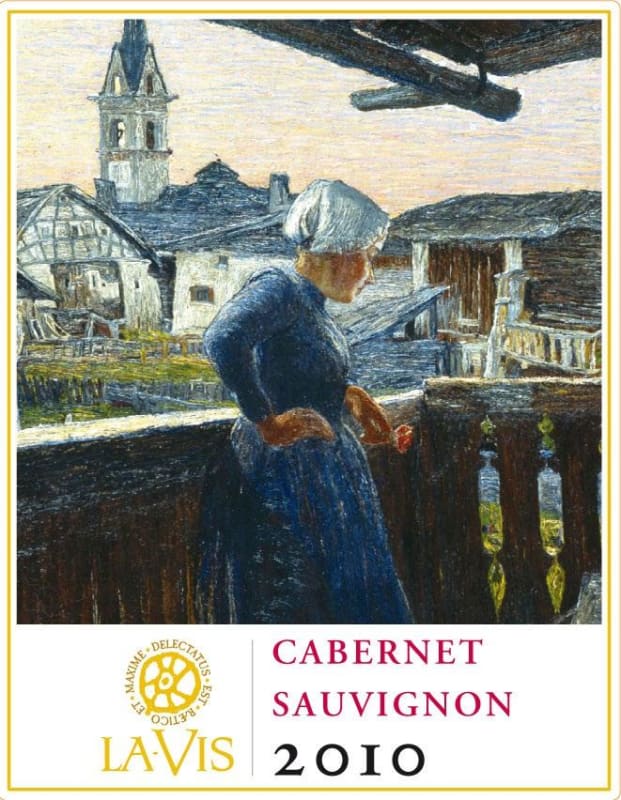 La Vis Trentino Ritratti Cabernet Sauvignon 2010 Front Label