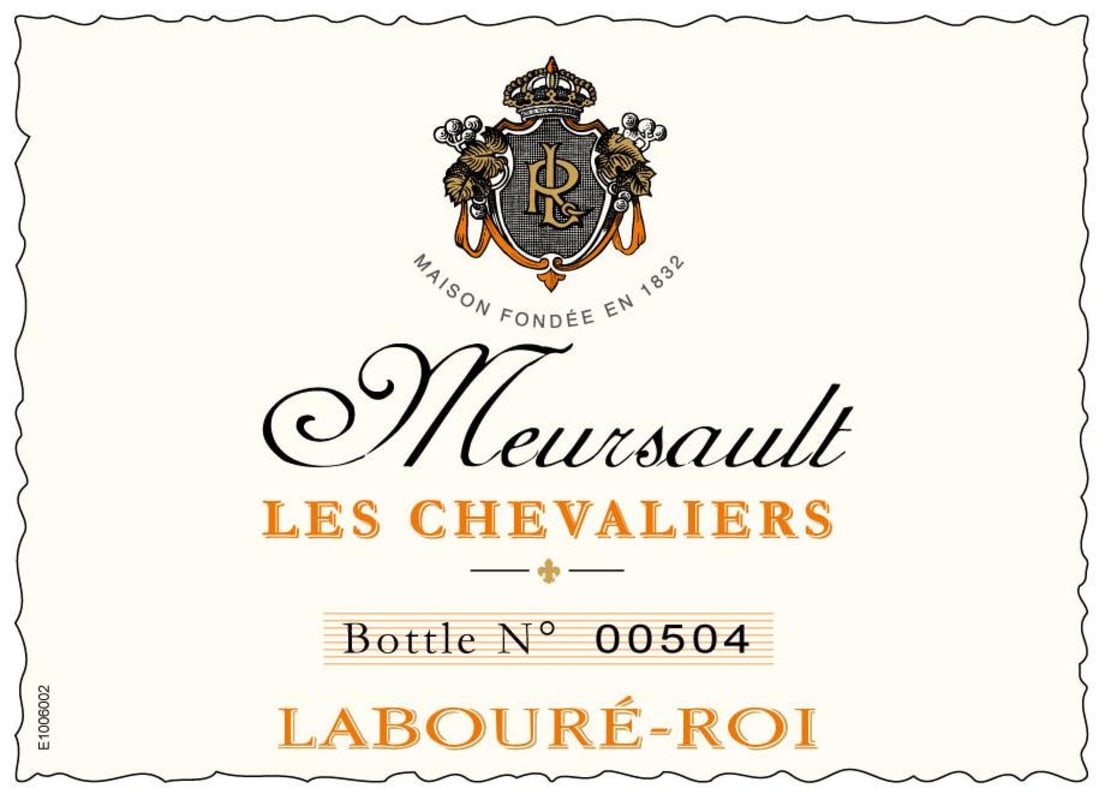 Laboure Roi Meursault Les Chevaliers 2008 Front Label