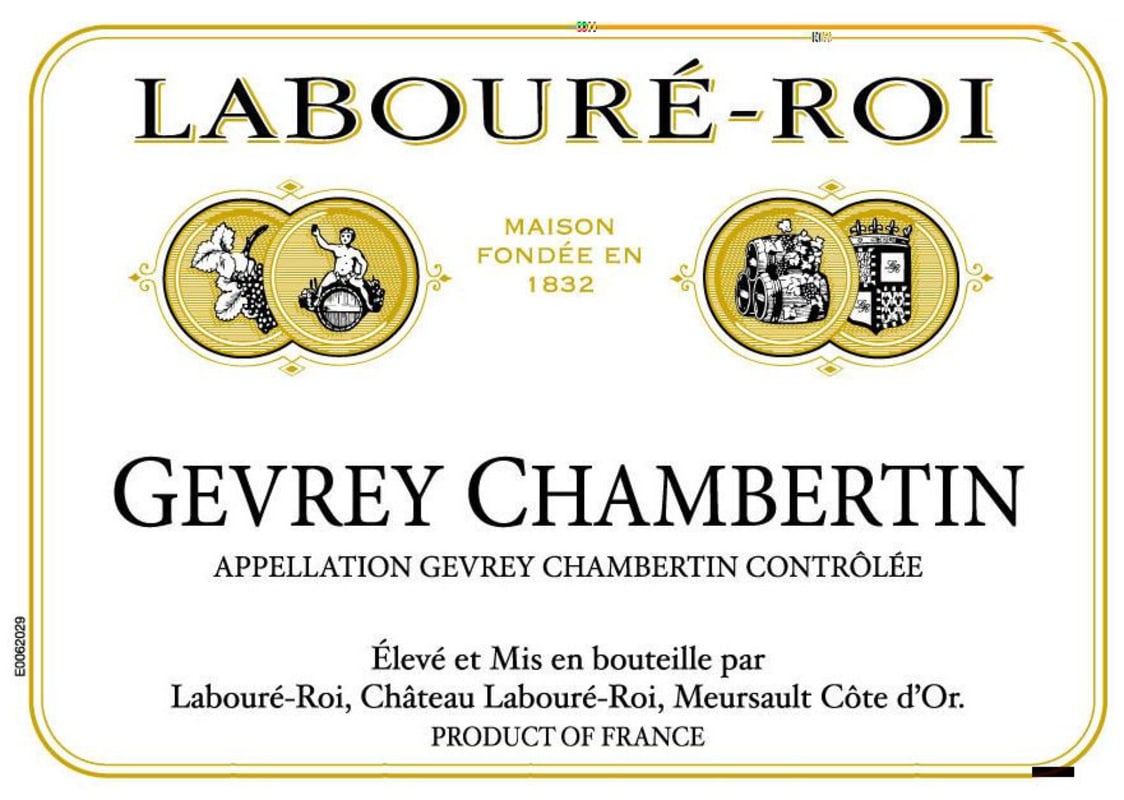 Laboure Roi Gevrey Chambertin 2007 Front Label