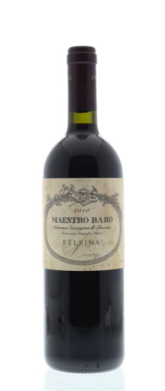 Felsina Maestro Raro Cabernet Sauvignon 2010 Front Bottle Shot