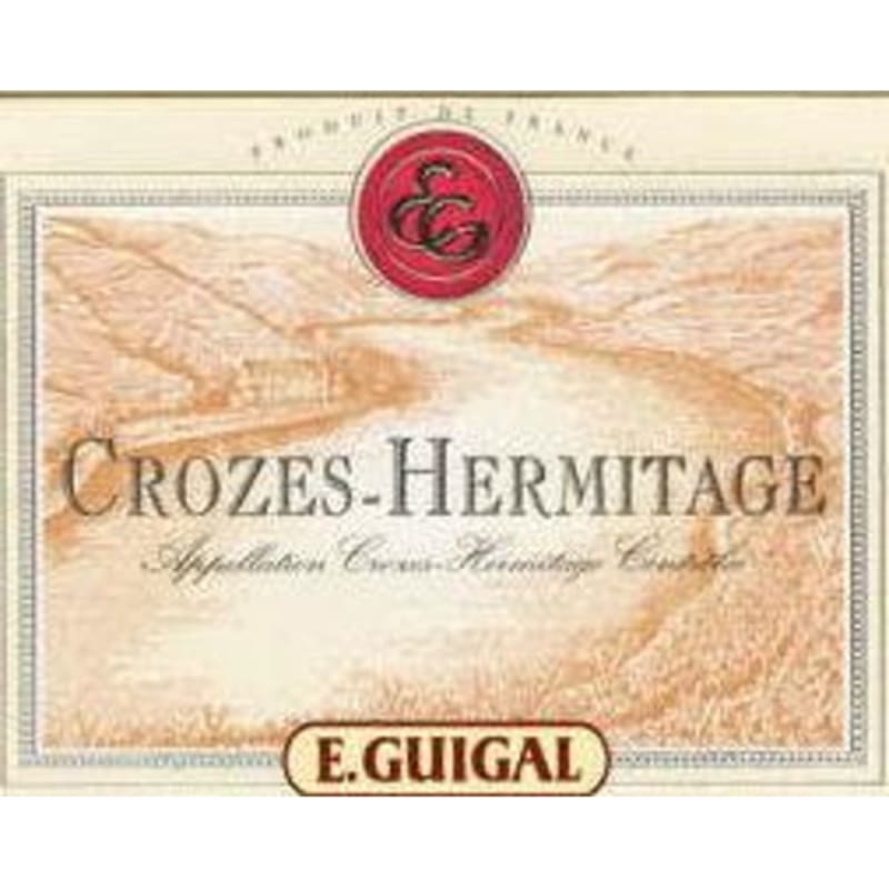 E. Guigal Crozes Hermitage 2010 Front Label