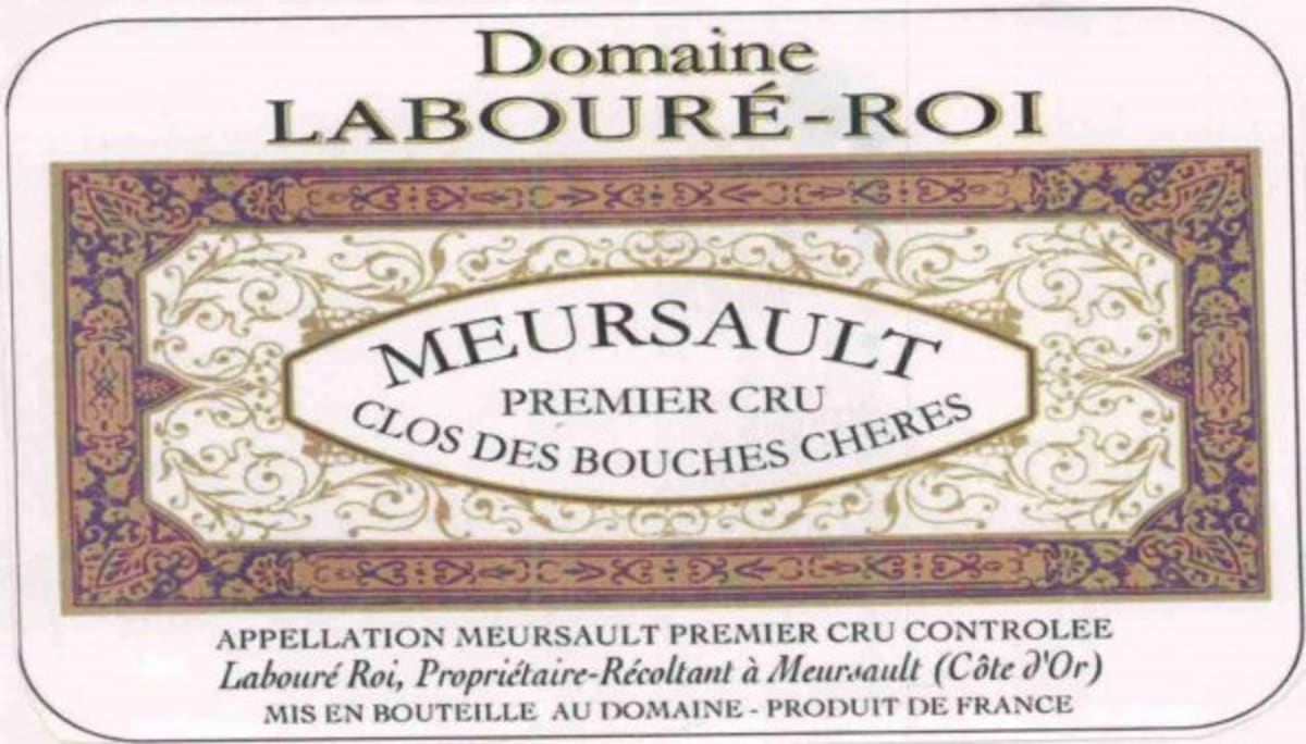 Laboure Roi Meursault Clos des Bouches Cheres 2005 Front Label