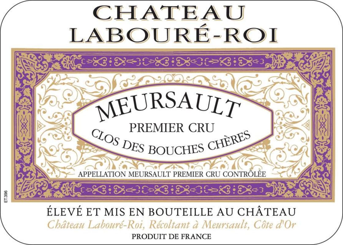 Laboure Roi Meursault Clos des Bouches Cheres 2008 Front Label